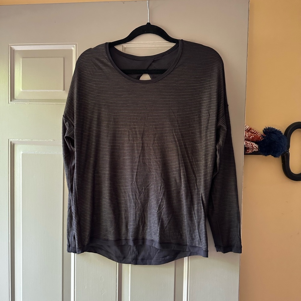 Open back lululemon long sleeve